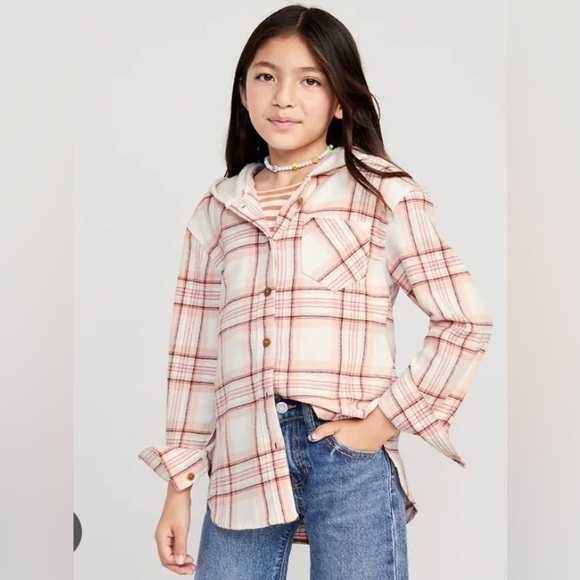 GUC girls hooded  flannel - Picture 1 of 4